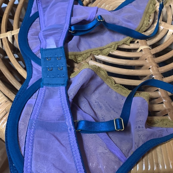 KARLA LACE HIGH APEX UNDERWIRE BRA34 D new without tags - Picture 7 of 9